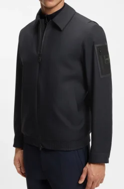 Wasserabweisende Jacke aus Stretch-Material