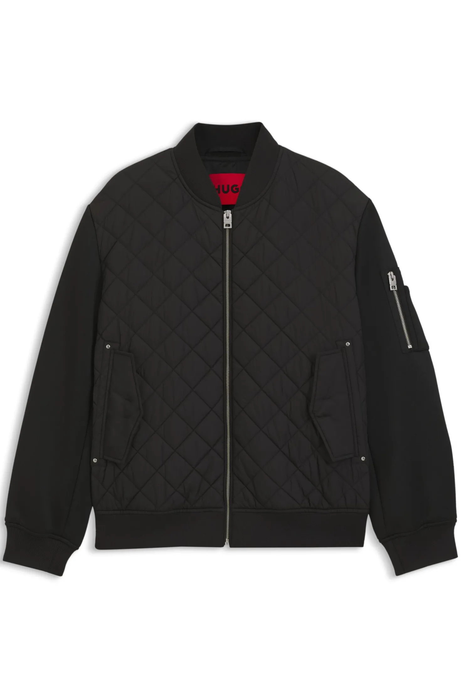 Wasserabweisende Jacke aus verschiedenen Materialien