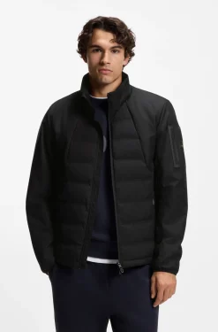 Wasserabweisende Jacke mit Daunenfüllung