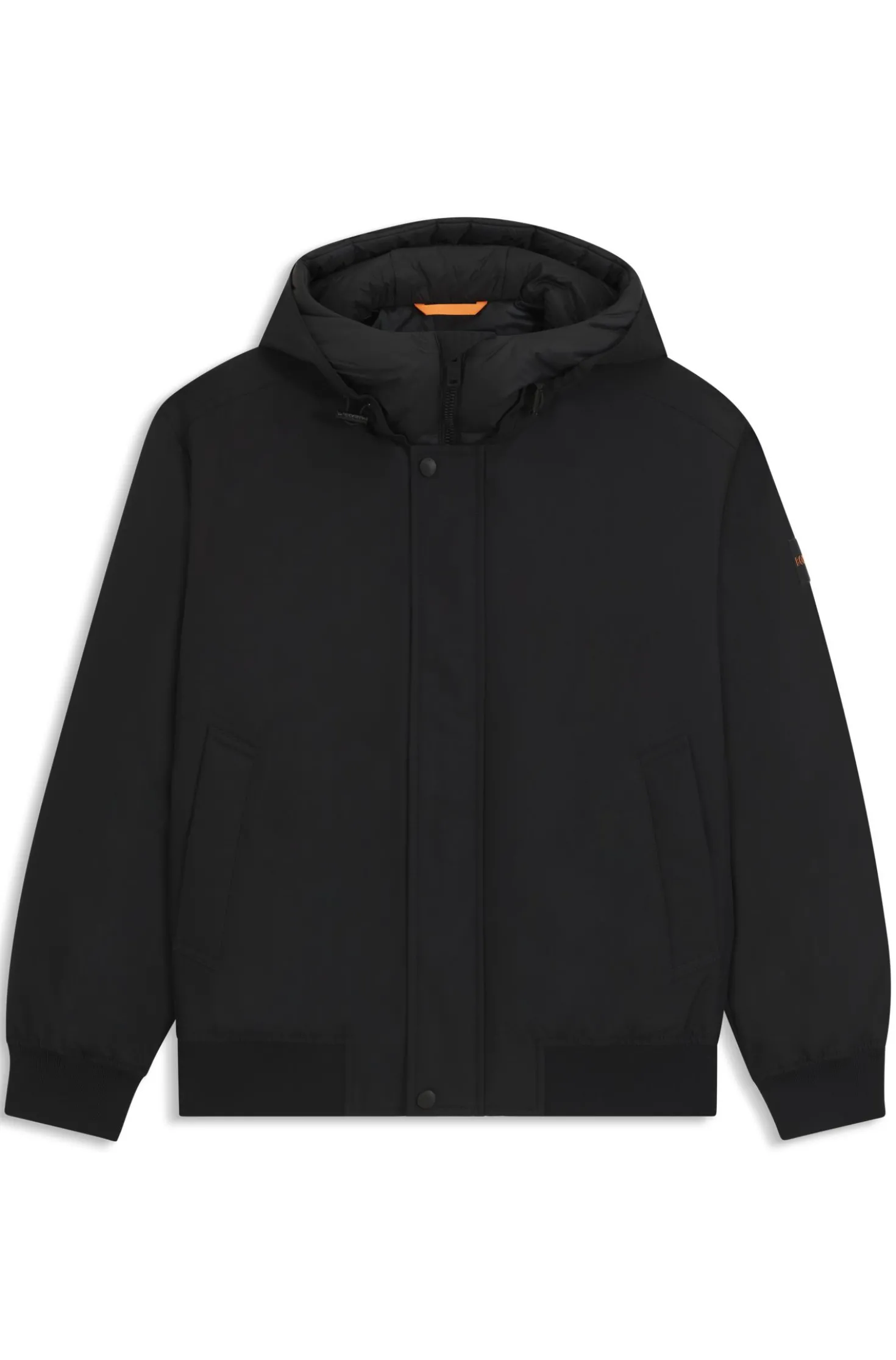 Wasserabweisende Jacke mit kontrastierendem Einsatz