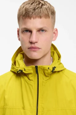 Wasserabweisender Regular-Fit Windbreaker aus softem Gewebe