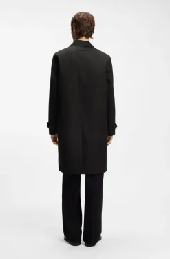 Wasserabweisender Twill-Mantel aus Baumwoll-Mix