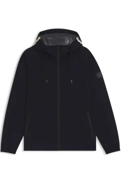 Wasserdichte Reitsport-Jacke mit verstellbarer Kapuze