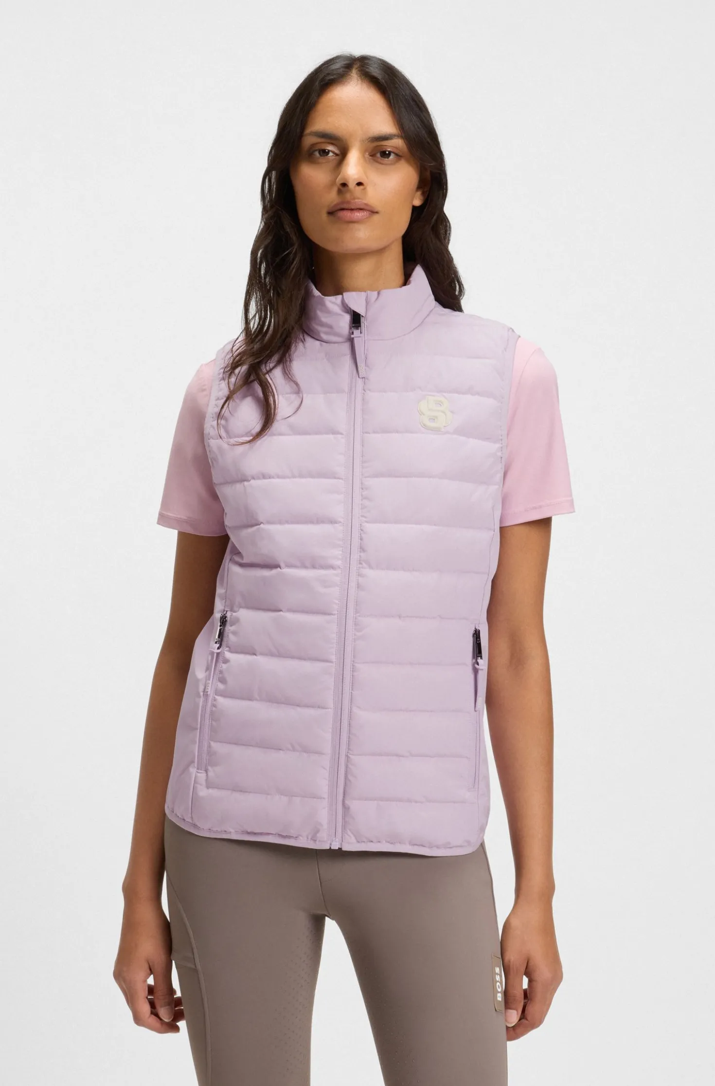 Wasserdichte Reitsport-Weste mit Double-B-Monogramm