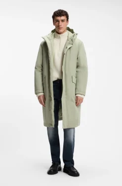 Wattierter Parka mit verstellbaren Details
