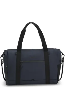 Weekender aus Kunstleder mit reflektierenden Details