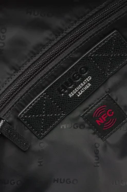 Weekender mit Beschlägen in Silber-Optik