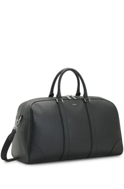 Weekender mit Beschlägen in Silber-Optik