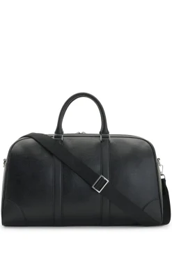 Weekender mit Beschlägen in Silber-Optik