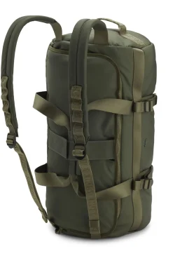 Weekender mit Rucksackriemen und Logo-Schriftzug