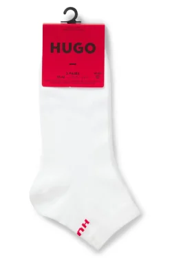 Zweierpack kurze Socken aus Baumwoll-Mix