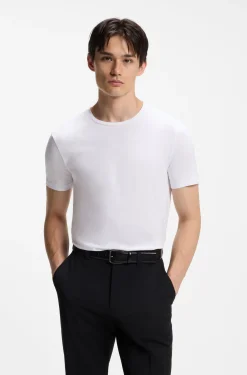 Zweierpack Slim-Fit T-Shirts aus Stretch-Baumwolle