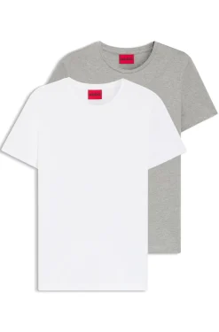 Zweierpack Slim-Fit T-Shirts aus Stretch-Baumwolle