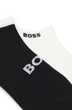 Zweierpack Sneakers-Socken aus softem Bambus-Mix