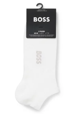 Zweierpack Sneakers-Socken aus Bambusfaser-Mix
