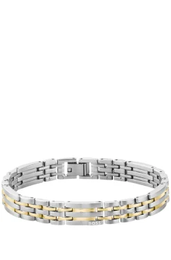 Zweifarbiges Armband mit mehrgliedrigem Design
