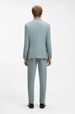 Zweiteiliger Extra Slim-Fit Anzug aus Stretch-Gewebe