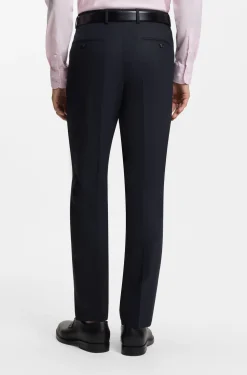 Zweiteiliger Regular-Fit Anzug aus Stretch-Gewebe