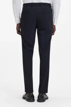 Zweiteiliger Slim-Fit Anzug aus Stretch-Gewebe