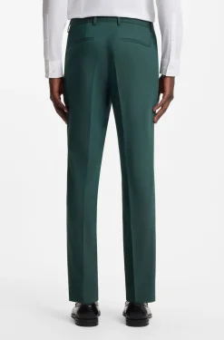 Zweiteiliger Slim-Fit Anzug aus Performance-Stretch-Twill