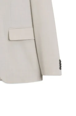Zweiteiliger Slim-Fit Anzug aus waschbarem Stretch-Gewebe